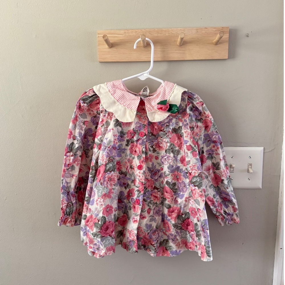 4T. Vintage floral dress